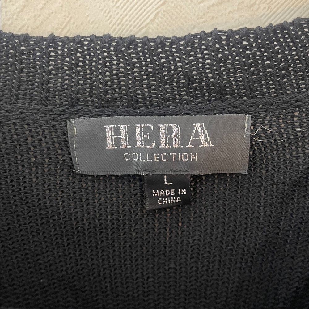 HERA COLLECTION Rainbow mid length Sweater Size Large - Picture 8 of 12
